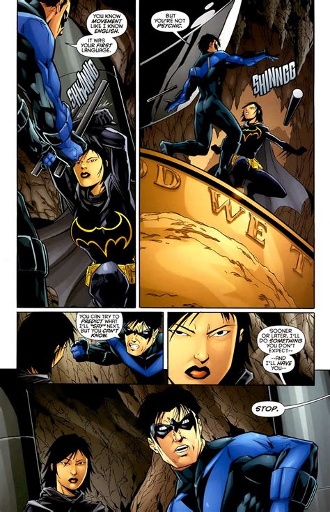 Cassandra Cain Vs Dick Grayson Battles Comic Vine