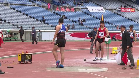 A 男子砲丸投 決勝1位 第47回ジュニアオリンピック Youtube