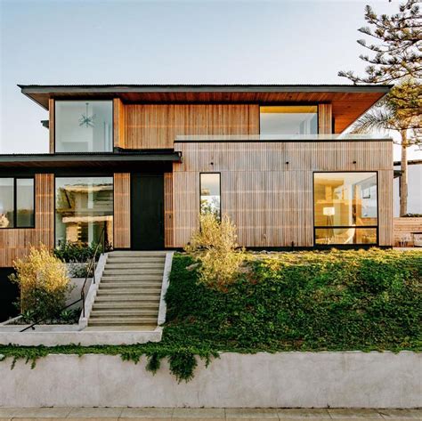 The Wood Slat Exterior Of This Seaside House Was The Result Of A Chance