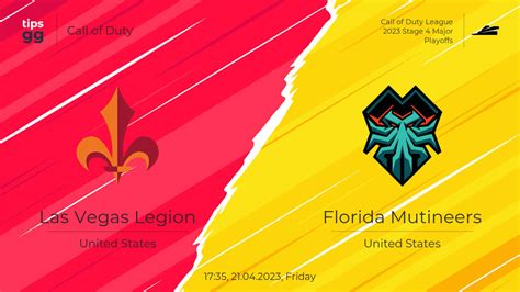 Las Vegas Legion Vs Florida Mutineers 21042023 At Call Of Duty League