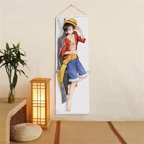 One Piece Luffy Anime Wall Scroll Fabric Tapestry Buy Wall Scroll