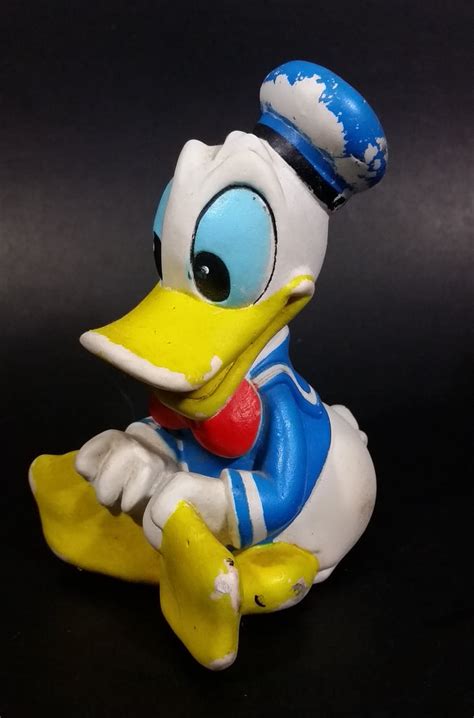 Vintage Walt Disney Productions Donald Duck Sitting In Sailor Outfit R