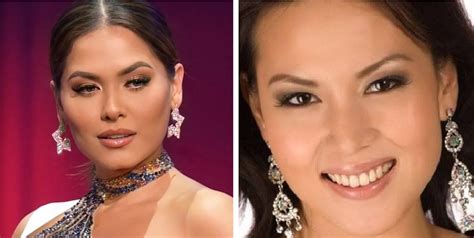 pinoys notice resemblance between miss universe andrea meza and bianca manalo gma news online