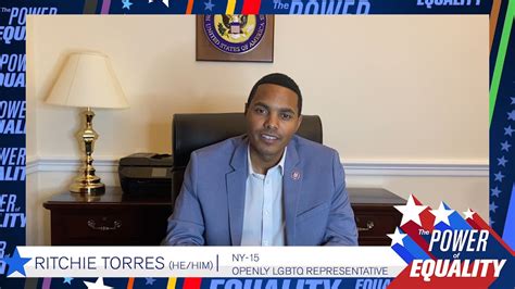 openly lgbtq representative ritchie torres speaks at hrc s lgbtq inaugural event youtube