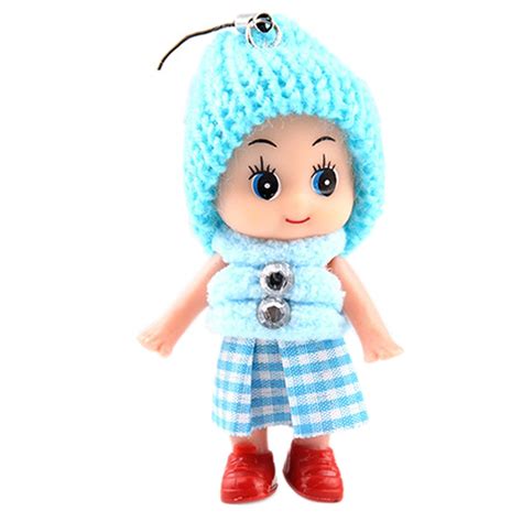 5pcs Kids Toys Soft Interactive Baby Dolls Toy Mini Doll For Girls Boys