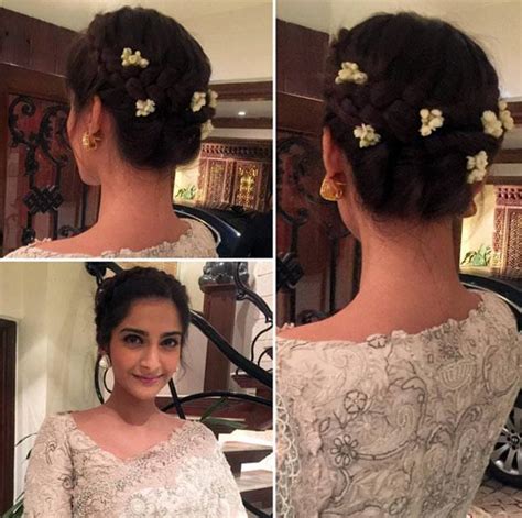 Best Sonam Kapoor Bun Hairstyles For Indian Wedding And