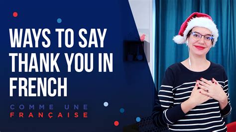 Would you like to know how to translate thank you to french? Learn to Say Thank You in French: What to say and correct ...