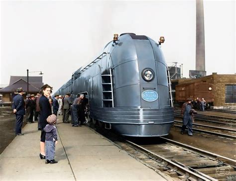 1936 New York Central Mercury Train In 2023 Train New York