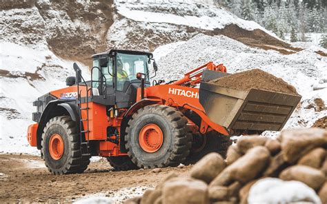 Hitachi Introduces The New Zw370 6 Wheel Loader Equipment Journal