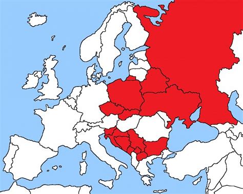 Map Of Slavic Countries Image Moddb