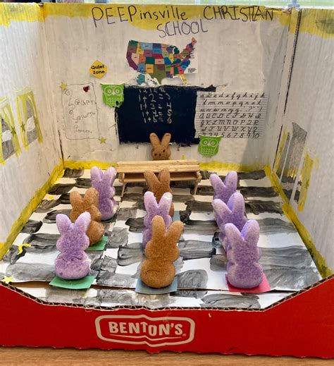 Peep Displays At Georgetown Township Public Library