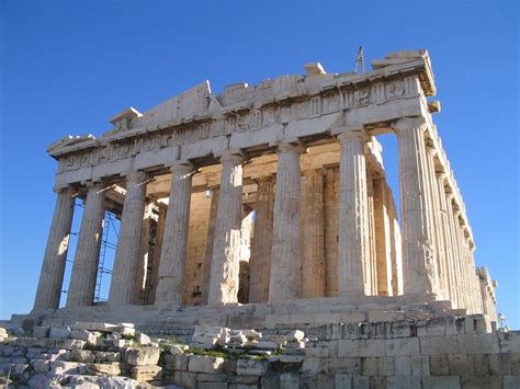 Parthenon Ictinus Dan Callicrates Ikonsid