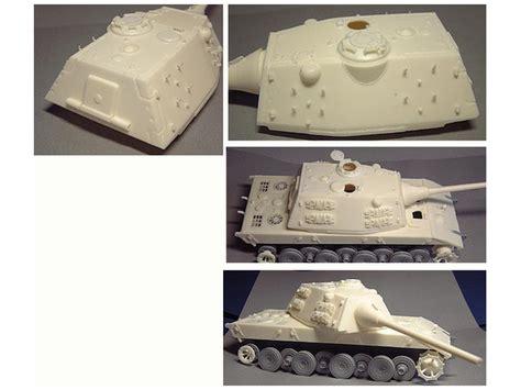 Paper Panzer E 100 Ausf B Conversion Kit