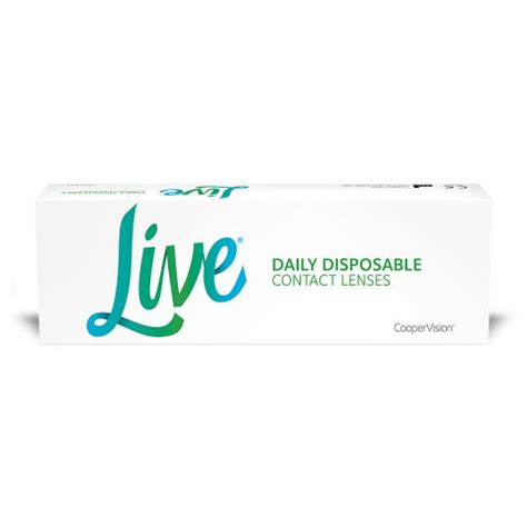 Live Daily Disposable 30 čoček Kontaktní čočka