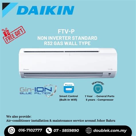 Daikin Hp Hp Non Inverter R Air Conditioner Ftv Series Build In