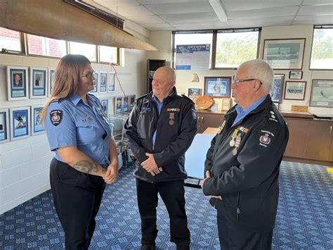 Kaylah Grundy And Other Tfs And Ses Personnel Honoured At Penguin The Advocate Burnie Tas