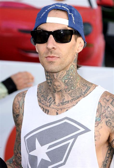While his father was a mechanic by profession, his mother babysat. Travis Barker Picture 32 - The Los Angeles Premiere of ...