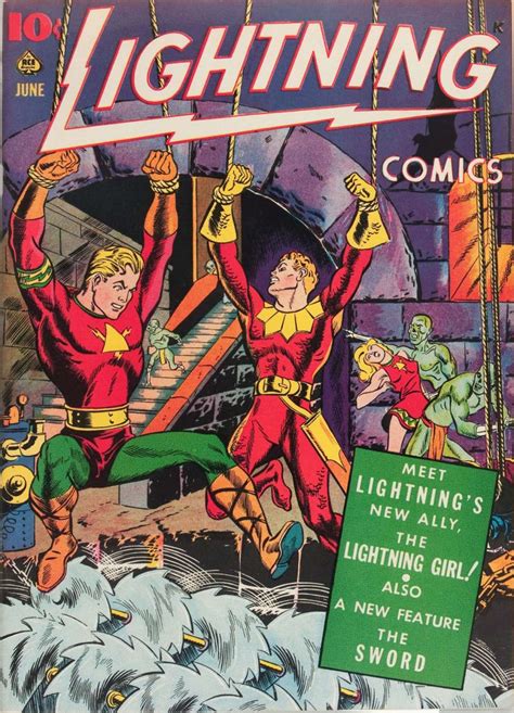 Lightning Comics V3 1 Ace Magazines Comic Book Plus