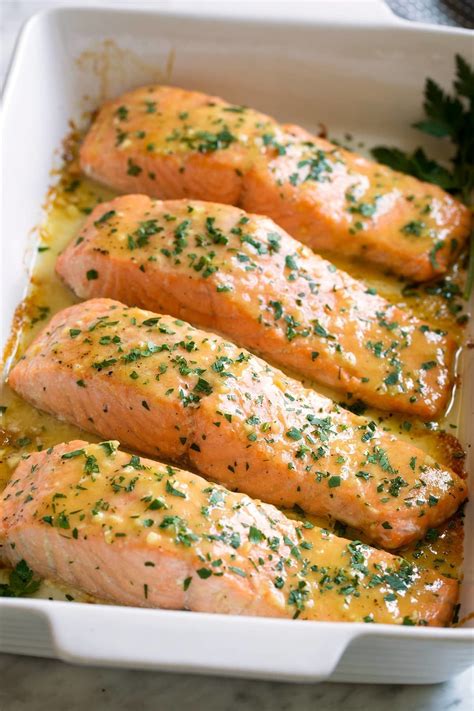 Baked Salmon With Buttery Honey Mustard Sauce Cooking Classy Baked