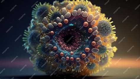 Bactéries Et Virus Pathogènes Microbes Microscopiques Qui Causent Des