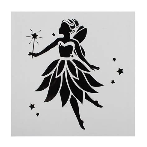 Fairy Stencil Fairy Stencil Easy Stencil Patterns Stencil Patterns