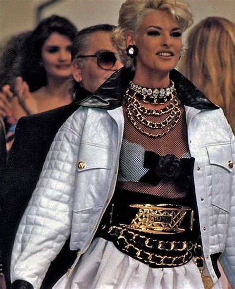 Linda Evangelista Chanel By Lagerfeld F W Couture Fashion Dolly