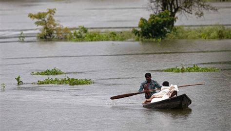 Assam Flood Claims 2 More Lives Toll Rises To 61 1075 Lakh People Affected In 18 Districts