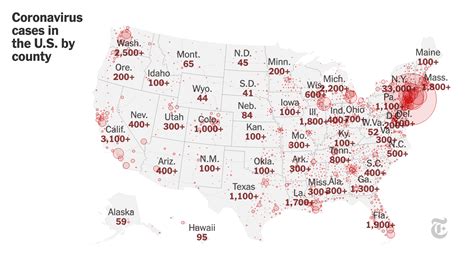 Coronavirus In The Us Latest Map And Case Count The New York Times