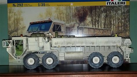 M977 Hemtt Oshkosh Us Army Heavy Transport Plastic Model Military
