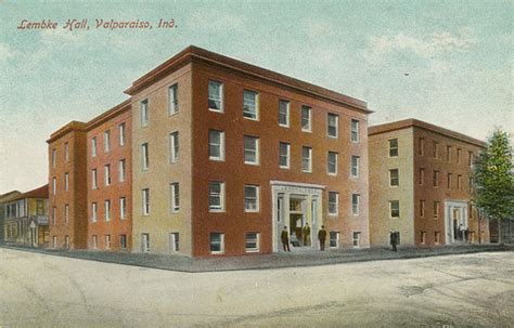 Lembke Hall At Valparaiso University Circa 1909 Valpara Flickr