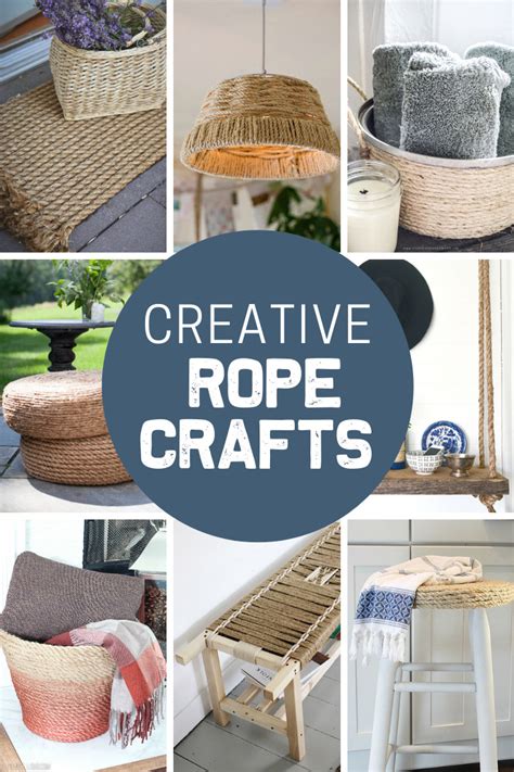 16 Creative Diy Rope Crafts To Decorate Your Home