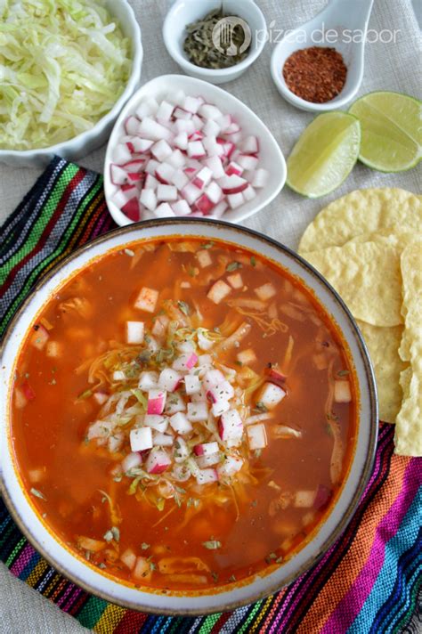 Pozole Rojo Pizca De Sabor