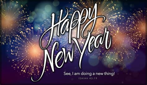 Happy New Year Doing A New Thing Ecard Free New Year Cards Online
