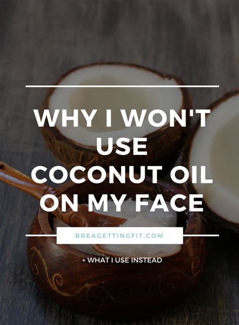 This electrical current causes muscles to contract and therefore give skin the appearance of tightening. Why I Won't Use Coconut Oil On My Face | Coconut oil, Oils ...