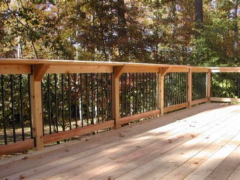 Get inspired by these deck railing ideas and styles from decks.com and make your outdoor space unique. Rail with Deckorator pickets complimented by our signature ...