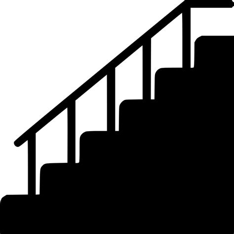 Stair Silhouette At Getdrawings Free Download