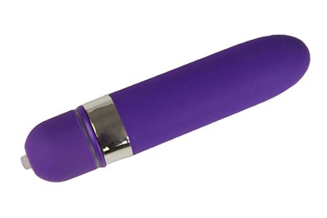 Large Silicone Purple Bullet Vibrator