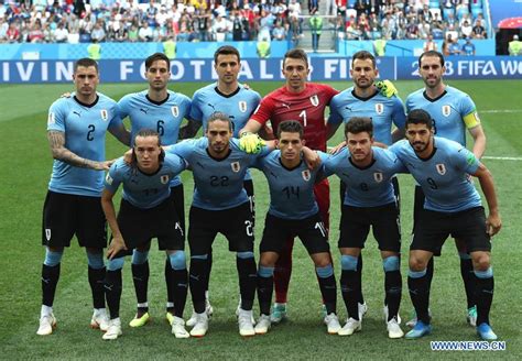 2018 Fifa World Cup Quarter Final Uruguay Vs France Xinhua