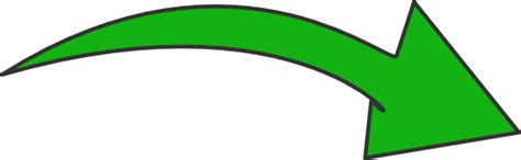 Green Curved Arrow Clip Art At Vector Clip Art Online