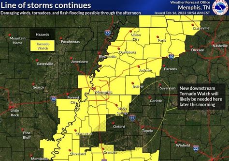 Tornado And Flash Flooding Advisories Issued For West Tennesseans