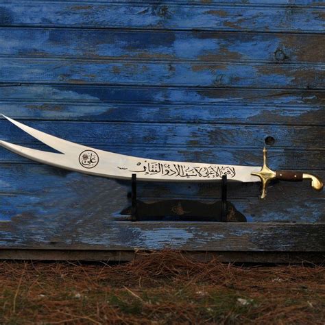 Zulfikar Sword Decorative Handcrafted Handmade Swords For Sale