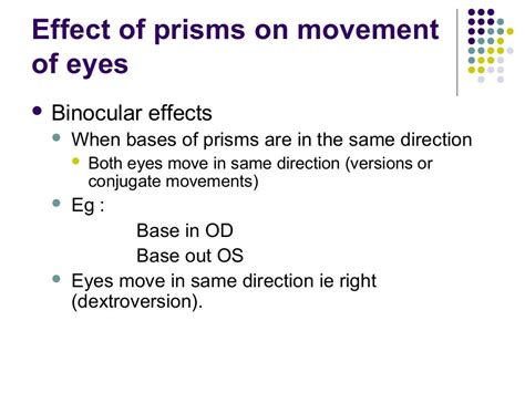 Ophthalmic Prisms Prismatic Effects And Decentration