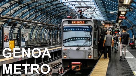 🇮🇹 Genoa Metro Metro Di Genova 4k 2020 Youtube