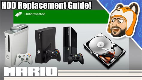 How To Replace Your Xbox 360 Rghjtag Hard Drive Phat And Slim Hdd