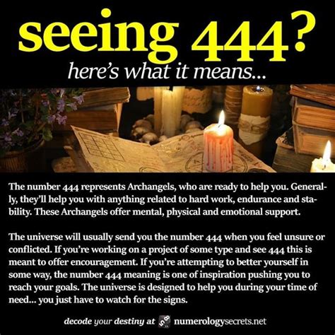 True Meaning Of Seeing 444 Meaningab