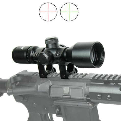 Hunting Red Green Illuminated 3 9x40eg Mil Dot Tactical Optics Rifle
