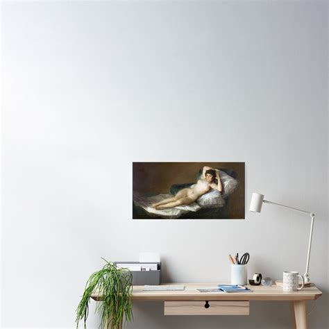 Francisco Goya The Nude Maja Poster For Sale By Artcenter Redbubble