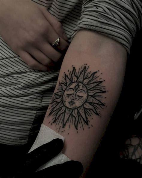 Cute Sun Tattoos Ideas For Men And Women MATCHEDZ Sun Tattoos