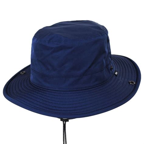 Tilley Endurables Tp102 Navy Blue Waterproof Bucket Hat Bucket Hats