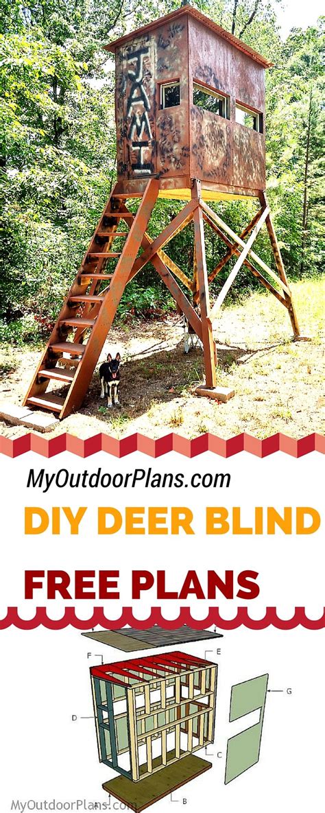 Free Deer Shooting Blind Plans For Your To Learn How To Build One For